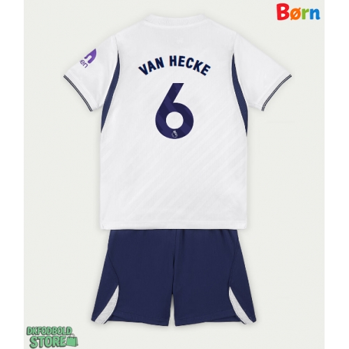 Tottenham Hotspur Jan Paul van Hecke #6 Replika Babytøj Hjemmebanesæt Børn 2026-27 Kortærmet (+ Korte bukser)